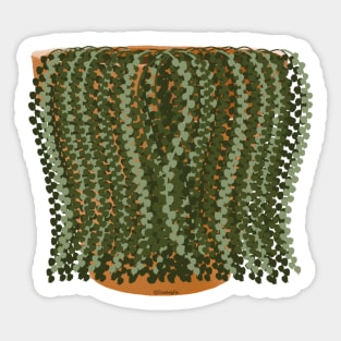 String of Pearls Sticker